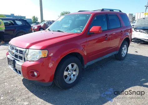 2010 Ford Escape Limited from USA, damaged, VIN 1FMCU9EG0AKD06905